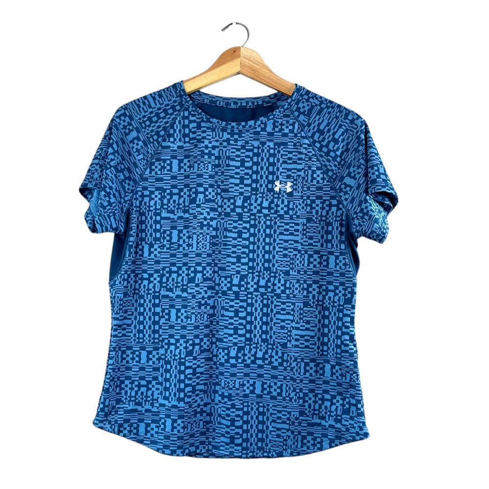 Women's Blue Under Armour T-Shirt L